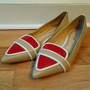 💕HP Pour La Victoire Leather Flats💕